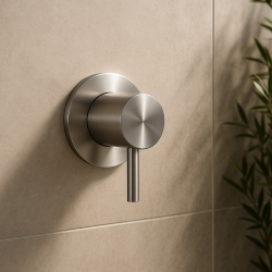 Waterevolution Flow Built-in Mixer Tap Stainless Steel 1208920244